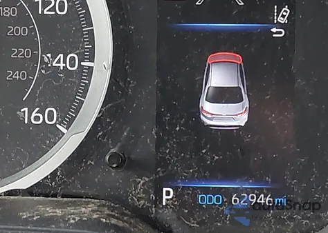 2021 Toyota Corolla Le from USA, damaged, VIN 5YFEPMAE7MP265951